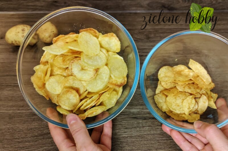 Chrupiące domowe chipsy