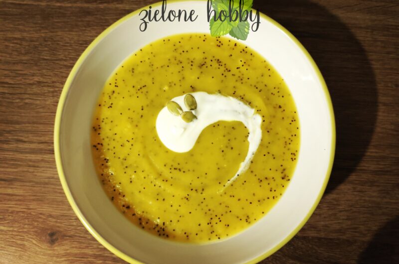 Zupa krem z dyni z imbirem